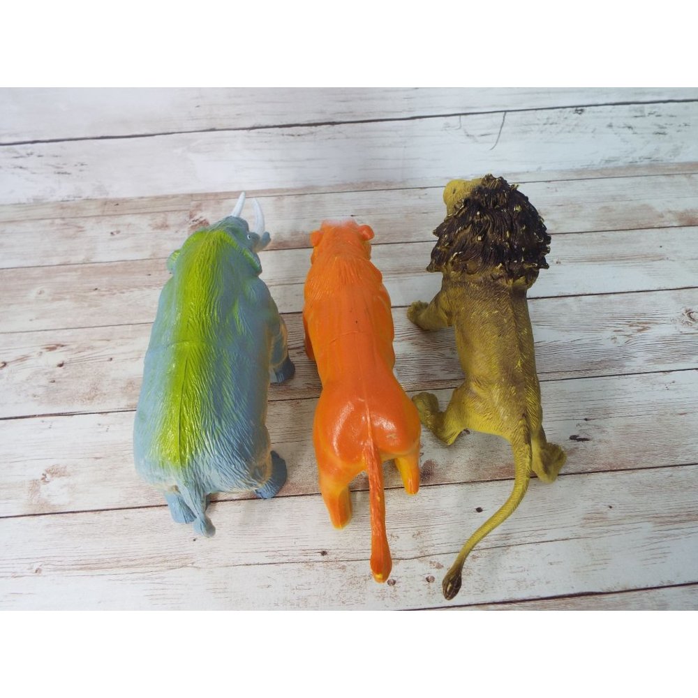 Vintage Rubber Toy Animal Figures Imperial 1989 - Picture 14 of 14